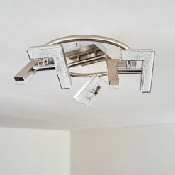 Hofstein Karis Deckenleuchte LED Nickel-Matt, 3-flammig 30 Hofstein Karis Deckenleuchte LED Nickel-Matt, 3-flammig -LED Leuchten Verkäufe karis deckenleuchte h3080825 14