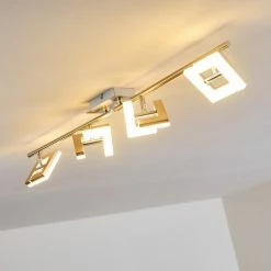 Hofstein Karis Deckenleuchte LED Nickel-Matt, 4-flammig 31 Hofstein Karis Deckenleuchte LED Nickel-Matt, 4-flammig -LED Leuchten Verkäufe karis deckenleuchte h3080832 11