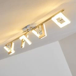 Hofstein Karis Deckenleuchte LED Nickel-Matt, 4-flammig 33 Hofstein Karis Deckenleuchte LED Nickel-Matt, 4-flammig -LED Leuchten Verkäufe karis deckenleuchte h3080832 13