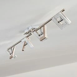 Hofstein Karis Deckenleuchte LED Nickel-Matt, 4-flammig 36 Hofstein Karis Deckenleuchte LED Nickel-Matt, 4-flammig -LED Leuchten Verkäufe karis deckenleuchte h3080832 16