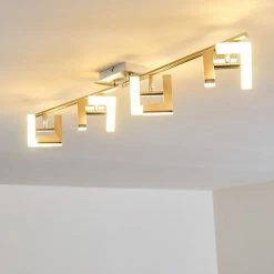 Hofstein Karis Deckenleuchte LED Nickel-Matt, 4-flammig 25 Hofstein Karis Deckenleuchte LED Nickel-Matt, 4-flammig -LED Leuchten Verkäufe karis deckenleuchte h3080832 5