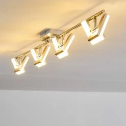 Hofstein Karis Deckenleuchte LED Nickel-Matt, 4-flammig 29 Hofstein Karis Deckenleuchte LED Nickel-Matt, 4-flammig -LED Leuchten Verkäufe karis deckenleuchte h3080832 9
