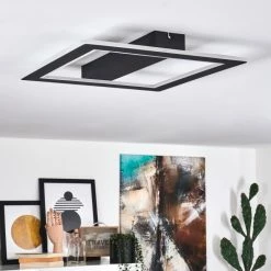 Hofstein Katila Deckenleuchte LED Schwarz, 1-flammig 22 Hofstein Katila Deckenleuchte LED Schwarz, 1-flammig -LED Leuchten Verkäufe katila deckenleuchte h3551424 9