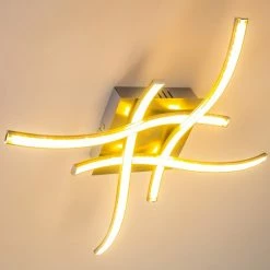 Hofstein Kelowna Deckenleuchte LED Nickel-Matt, 1-flammig 32 Hofstein Kelowna Deckenleuchte LED Nickel-Matt, 1-flammig -LED Leuchten Verkäufe kelowna deckenleuchte h3008256 10