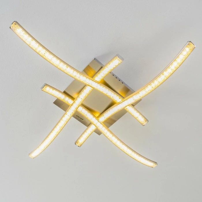 Hofstein Kelowna Deckenleuchte LED Nickel-Matt, 1-flammig 13 Hofstein Kelowna Deckenleuchte LED Nickel-Matt, 1-flammig – Bild 13