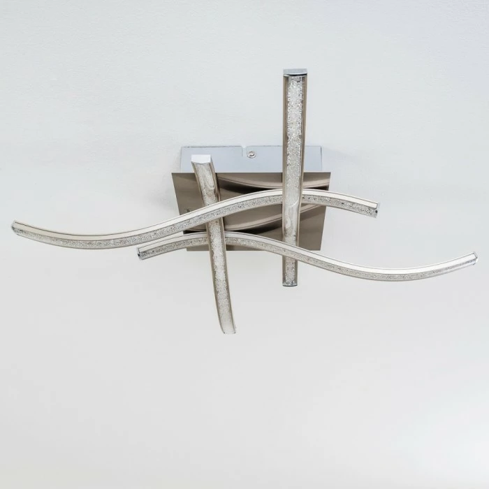 Hofstein Kelowna Deckenleuchte LED Nickel-Matt, 1-flammig 21 Hofstein Kelowna Deckenleuchte LED Nickel-Matt, 1-flammig – Bild 21