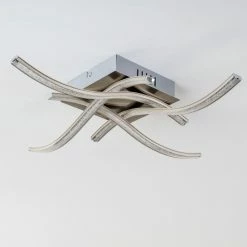 Hofstein Kelowna Deckenleuchte LED Nickel-Matt, 1-flammig 27 Hofstein Kelowna Deckenleuchte LED Nickel-Matt, 1-flammig -LED Leuchten Verkäufe kelowna deckenleuchte h3008256 5