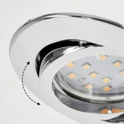 Hofstein Kerrouan Einbauleuchte 3-er Set LED Chrom, 1-flammig 15 Hofstein Kerrouan Einbauleuchte 3-er Set LED Chrom, 1-flammig -LED Leuchten Verkäufe kerrouan einbauleuchte 3 er set h3618936 5