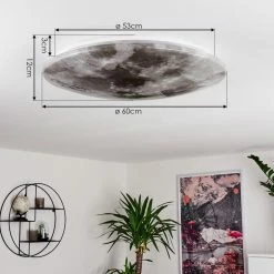 Hofstein Keru Deckenleuchte LED Weiß, 1-flammig, Fernbedienung 19 Hofstein Keru Deckenleuchte LED Weiß, 1-flammig, Fernbedienung -LED Leuchten Verkäufe keru deckenleuchte h3393864 3