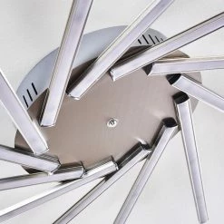 Hofstein Kinna Deckenleuchte LED Edelstahl, 12-flammig, Fernbedienung, Farbwechsler 47 Hofstein Kinna Deckenleuchte LED Edelstahl, 12-flammig, Fernbedienung, Farbwechsler -LED Leuchten Verkäufe kinna deckenleuchte h3273890 10