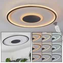 Hofstein Kolo Deckenleuchte LED Weiß, 1-flammig, Fernbedienung