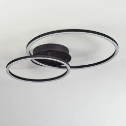 Hofstein Korca Deckenleuchte LED Schwarz, 1-flammig -LED Leuchten Verkäufe korca deckenleuchte h3457375 7