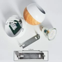 Hofstein Kotaoa Deckenleuchte LED Weiß, 1-flammig 16 Hofstein Kotaoa Deckenleuchte LED Weiß, 1-flammig -LED Leuchten Verkäufe kotaoa deckenleuchte h3394861 4