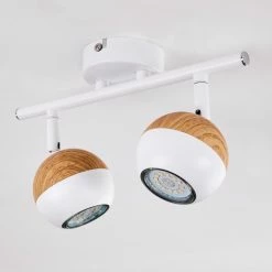 Hofstein Kotaoa Deckenleuchte LED Weiß, Holz hell, 2-flammig 19 Hofstein Kotaoa Deckenleuchte LED Weiß, Holz hell, 2-flammig -LED Leuchten Verkäufe kotaoa deckenleuchte h3394885 7