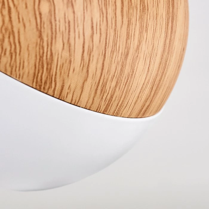 Hofstein Kotaoa Deckenleuchte LED Weiß, Holz hell, 2-flammig 10 Hofstein Kotaoa Deckenleuchte LED Weiß, Holz hell, 2-flammig – Bild 10