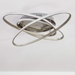 Hofstein Krabi Deckenleuchte LED Nickel-Matt, 3-flammig, Fernbedienung -LED Leuchten Verkäufe krabi deckenleuchte h3371206 16