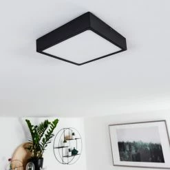 Hofstein Kragos Deckenpanel LED Schwarz, 1-flammig -LED Leuchten Verkäufe kragos deckenpanel h3374412 5