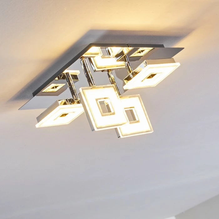 Hofstein Krakau Deckenspot LED Chrom, 4-flammig 3 Hofstein Krakau Deckenspot LED Chrom, 4-flammig – Bild 3