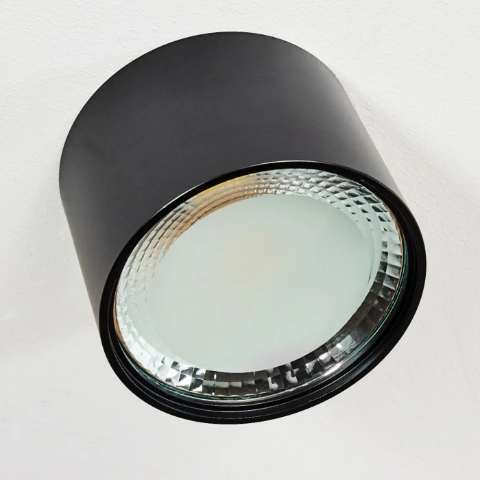 Hofstein Kristallo Deckenleuchte LED Schwarz, 1-flammig 2 Hofstein Kristallo Deckenleuchte LED Schwarz, 1-flammig – Bild 2