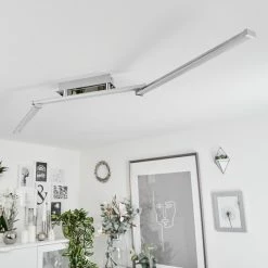 Hofstein Kudus Deckenleuchte LED Chrom, 1-flammig -LED Leuchten Verkäufe kudus deckenleuchte h3654422 1