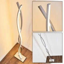 Hofstein Kudus Stehleuchte LED Chrom, 4-flammig