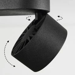 Hofstein Laonsana Deckenleuchte LED Schwarz, 2-flammig 15 Hofstein Laonsana Deckenleuchte LED Schwarz, 2-flammig -LED Leuchten Verkäufe laonsana deckenleuchte h3584460 5