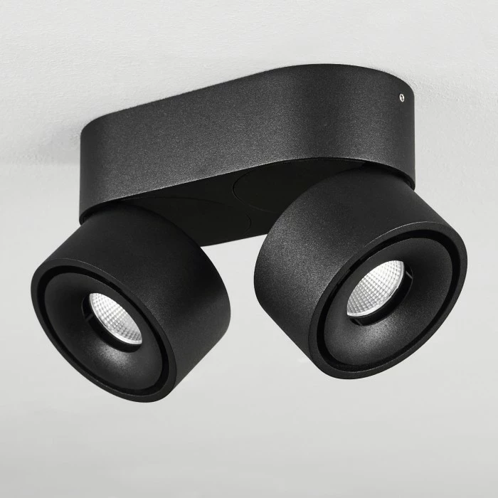 Hofstein Laonsana Deckenleuchte LED Schwarz, 2-flammig 8 Hofstein Laonsana Deckenleuchte LED Schwarz, 2-flammig – Bild 8