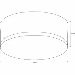 LCD Grasbrunn Au&szlig;endeckenleuchte LED Schwarz, 1-flammig -LED Leuchten Verkäufe lcd grasbrunn aussendeckenleuchte 1421led 5