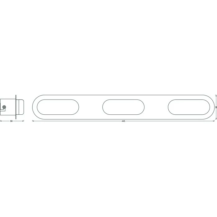 LEDVANCE Bathroom Decorative Deckenleuchte Silber, 1-flammig 2 LEDVANCE Bathroom Decorative Deckenleuchte Silber, 1-flammig – Bild 2