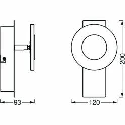 LEDVANCE Bathroom Decorative Deckenleuchte Silber, 1-flammig 7 LEDVANCE Bathroom Decorative Deckenleuchte Silber, 1-flammig -LED Leuchten Verkäufe ledvance bathroom decorative deckenleuchte 4058075573772 3
