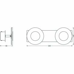 LEDVANCE Bathroom Decorative Deckenleuchte Silber, 1-flammig -LED Leuchten Verkäufe ledvance bathroom decorative deckenleuchte 4058075573802 3
