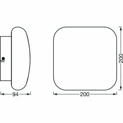 LEDVANCE Bathroom Decorative Deckenleuchte Weiß, 1-flammig -LED Leuchten Verkäufe ledvance bathroom decorative deckenleuchte 4058075574373 3