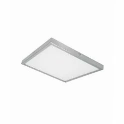 LEDVANCE LUNIVE Deckenleuchte Silber, 1-flammig