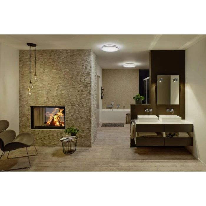 LEDVANCE ORBIS Deckenleuchte Silber, 1-flammig, Fernbedienung, Farbwechsler 6 LEDVANCE ORBIS Deckenleuchte Silber, 1-flammig, Fernbedienung, Farbwechsler – Bild 6