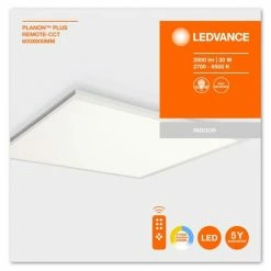 LEDVANCE PLANON Deckenleuchte Weiß, 1-flammig, Fernbedienung -LED Leuchten Verkäufe ledvance planon deckenleuchte 4058075267923 4