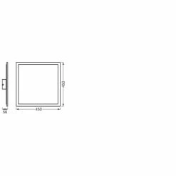 LEDVANCE PLANON Deckenpanel Schwarz, 1-flammig, Farbwechsler 8 LEDVANCE PLANON Deckenpanel Schwarz, 1-flammig, Farbwechsler -LED Leuchten Verkäufe ledvance planon deckenpanel 4058075650251 3
