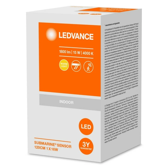 LEDVANCE SUBMARINE Deckenleuchte Grau, 1-flammig, Bewegungsmelder 2 LEDVANCE SUBMARINE Deckenleuchte Grau, 1-flammig, Bewegungsmelder – Bild 2