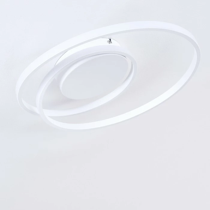 Hofstein Leksund Deckenleuchte LED Weiß, 1-flammig 11 Hofstein Leksund Deckenleuchte LED Weiß, 1-flammig – Bild 11