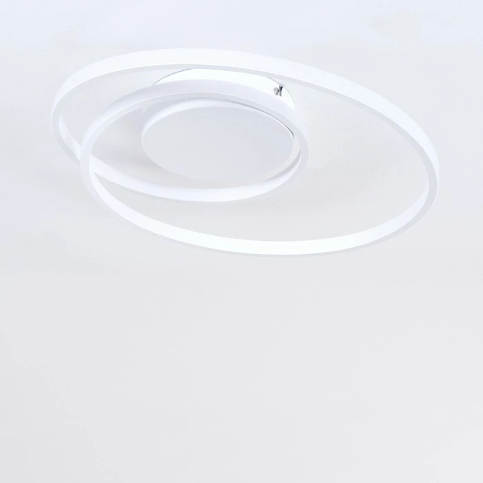 Hofstein Leksund Deckenleuchte LED Weiß, 1-flammig 15 Hofstein Leksund Deckenleuchte LED Weiß, 1-flammig – Bild 15