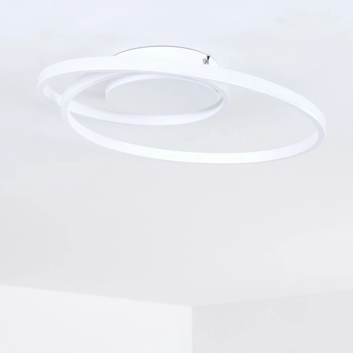 Hofstein Leksund Deckenleuchte LED Weiß, 1-flammig 9 Hofstein Leksund Deckenleuchte LED Weiß, 1-flammig – Bild 9