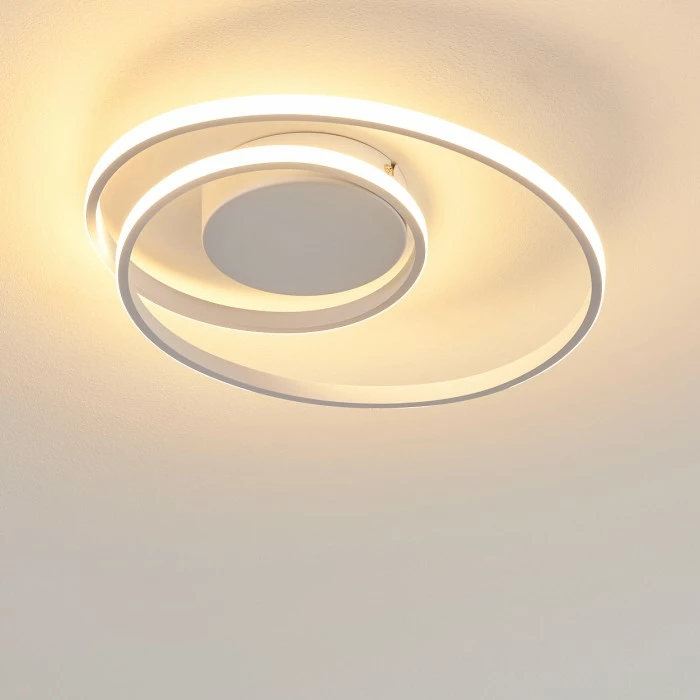 Hofstein Leksund Deckenleuchte LED Weiß, 1-flammig 10 Hofstein Leksund Deckenleuchte LED Weiß, 1-flammig – Bild 10