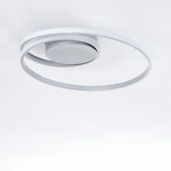 Hofstein Leksund Deckenleuchte LED Silber, 1-flammig -LED Leuchten Verkäufe leksund deckenleuchte h3311530 12