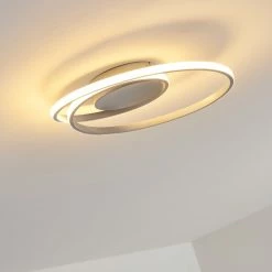 Hofstein Leksund Deckenleuchte LED Silber, 1-flammig -LED Leuchten Verkäufe leksund deckenleuchte h3311530 13