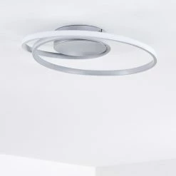 Hofstein Leksund Deckenleuchte LED Silber, 1-flammig -LED Leuchten Verkäufe leksund deckenleuchte h3311530 8