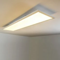 Hofstein Lerum Deckenpanel LED Weiß, 1-flammig, Fernbedienung 27 Hofstein Lerum Deckenpanel LED Weiß, 1-flammig, Fernbedienung -LED Leuchten Verkäufe lerum deckenpanel h3271711 do2 11