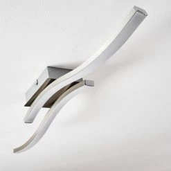 Hofstein Letala Deckenleuchte LED Nickel-Matt, Chrom, 2-flammig -LED Leuchten Verkäufe letala deckenleuchte h3271902 do2 18