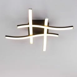 Hofstein Letala Deckenleuchte LED Schwarz, 4-flammig -LED Leuchten Verkäufe letala deckenleuchte h3374481 13