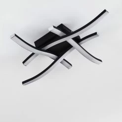 Hofstein Letala Deckenleuchte LED Schwarz, 4-flammig -LED Leuchten Verkäufe letala deckenleuchte h3374481 15