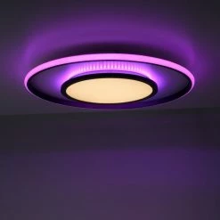 Leuchten Direkt ARENDA Deckenleuchte LED Schwarz, 1-flammig, Fernbedienung, Farbwechsler 15 Leuchten Direkt ARENDA Deckenleuchte LED Schwarz, 1-flammig, Fernbedienung, Farbwechsler -LED Leuchten Verkäufe leuchten direkt arenda deckenleuchte 11627 18 6