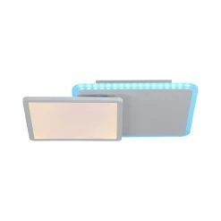 Leuchten Direkt ARENDA Deckenleuchte LED Wei&szlig;, 1-flammig, Fernbedienung, Farbwechsler -LED Leuchten Verkäufe leuchten direkt arenda deckenleuchte 11663 16 3